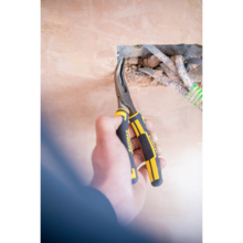 Pince à bec long coudé 160mm