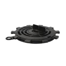 Plot reglable noir pour dalle arkimede ep 2mm h10mm