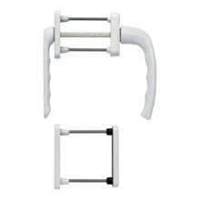 Poignée de porte-fenêtre  new-york à clé saillie  réduite