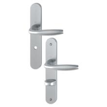 Poignée de porte large new-york entraxe 195 mm