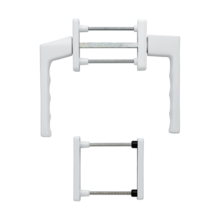 Poignée de porte-fenêtre  toulon à clé saillie  normale