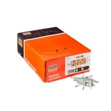 Pointe crantee - acier zingue