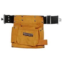 PORTE OUTILS CUIR 5 POCHES (vignette) Porte outils cuir 5 poches