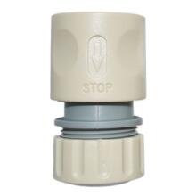 RACCORD AUTOMATIQUE PLASTIQUE RAPIDE AQUA STOP (vignette) Raccord automatique plastique rapide aqua stop