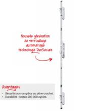 Serrure antipanique multipoints 835p  1 vantail
