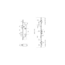 Serrure multipoints 855gl type 8-1