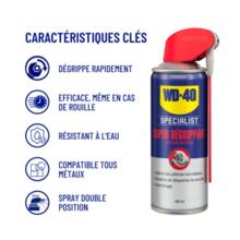 SUPER DEGRIPPANT WD40 400ML NET (SYSTEME PRO) (vignette) Super degrippant wd40 400ml net (systeme pro)