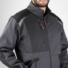 Veste cyclope gris sombre/noir (vignette) Veste cyclope gris sombre/noir