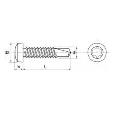 Vis autoforeuse tc zinguee tx