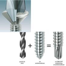 Vis autoperceuse pvc drillex - bte 200