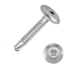 Vis autoperceuses tête crantée large carrée