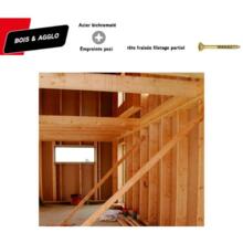 Vis bois rocket tête fraisée pozi