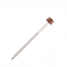 Vis fixation bac acier sur bois ral 8012