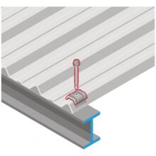 Vis fixation bac acier sur fer - i ral 5008
