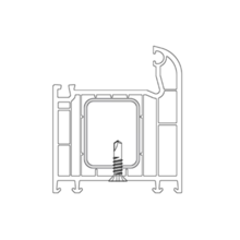 Vis pvc tête fraisée fd21