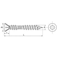 Vis terrasse inox eco 