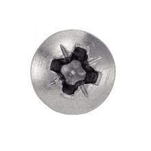 Vis tôle inox tête bombée pozi